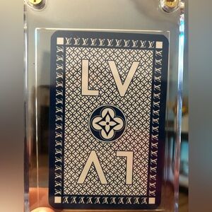 Louis Vuitton 4 of ♦️single playing card
